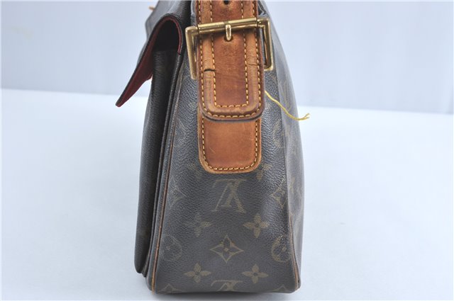 Authentic Louis Vuitton Monogram Viva Cite GM Shoulder Bag M51163 LV 4336C