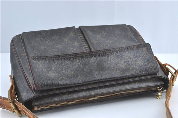 Authentic Louis Vuitton Monogram Viva Cite GM Shoulder Bag M51163 LV 4336C