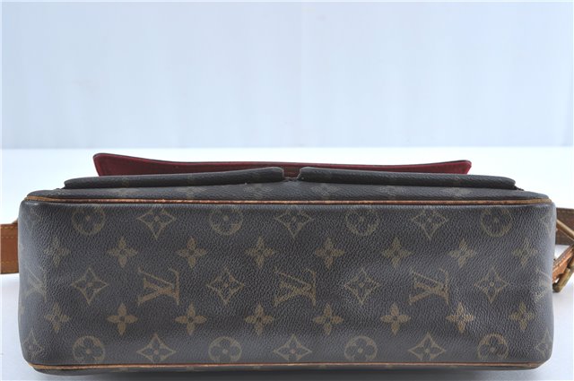 Authentic Louis Vuitton Monogram Viva Cite GM Shoulder Bag M51163 LV 4336C