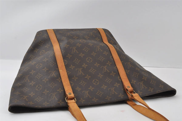 Authentic Louis Vuitton Monogram Sac Shopping PM Tote Bag M51108 LV Junk 4336I
