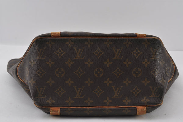 Authentic Louis Vuitton Monogram Sac Shopping PM Tote Bag M51108 LV Junk 4336I