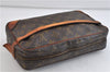 Auth LOUIS VUITTON Monogram Compiegne 28 Clutch Hand Bag M51845 LV Junk 4337C