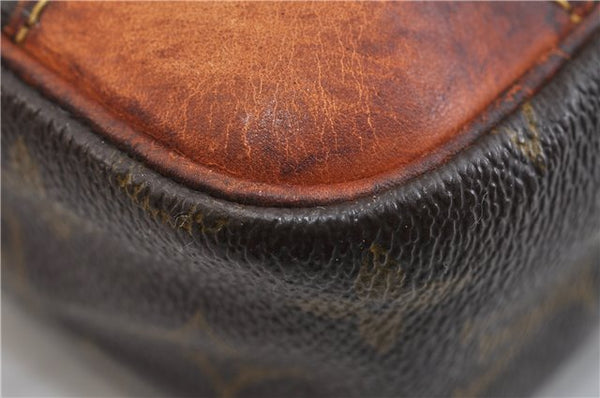 Auth LOUIS VUITTON Monogram Compiegne 28 Clutch Hand Bag M51845 LV Junk 4337C