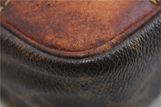 Auth LOUIS VUITTON Monogram Compiegne 28 Clutch Hand Bag M51845 LV Junk 4337C