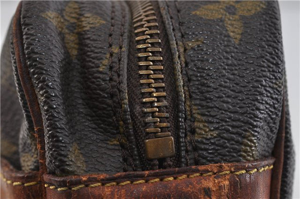 Auth LOUIS VUITTON Monogram Compiegne 28 Clutch Hand Bag M51845 LV Junk 4337C