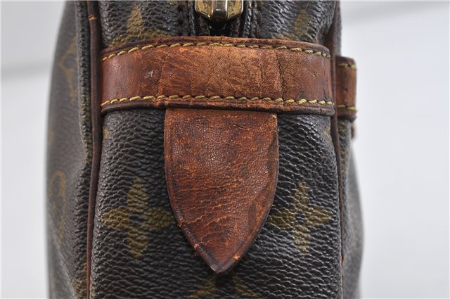 Auth LOUIS VUITTON Monogram Compiegne 28 Clutch Hand Bag M51845 LV Junk 4337C