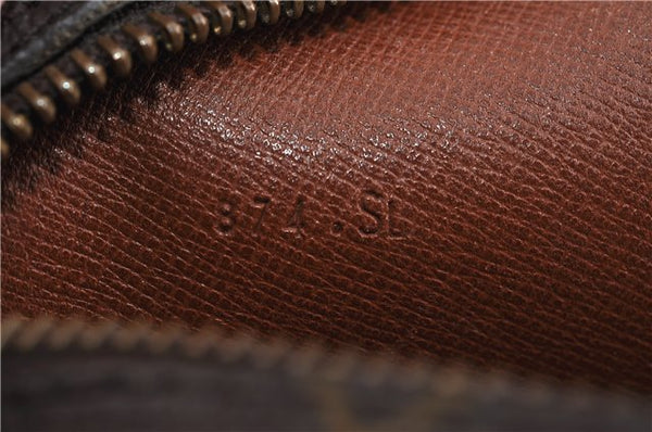 Auth LOUIS VUITTON Monogram Compiegne 28 Clutch Hand Bag M51845 LV Junk 4337C