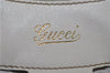 Authentic GUCCI Abbey Vintage Shoulder Hand Bag Leather 189833 White 4337E