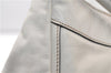 Authentic GUCCI Abbey Vintage Shoulder Hand Bag Leather 189833 White 4337E