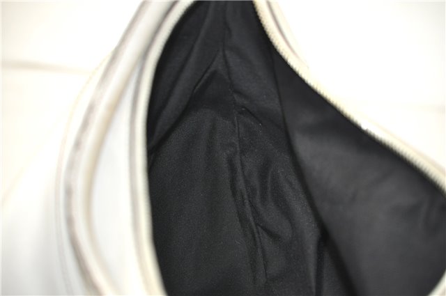 Authentic GUCCI Abbey Vintage Shoulder Hand Bag Leather 189833 White 4337E