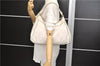 Authentic GUCCI Abbey Vintage Shoulder Hand Bag Leather 189833 White 4337E