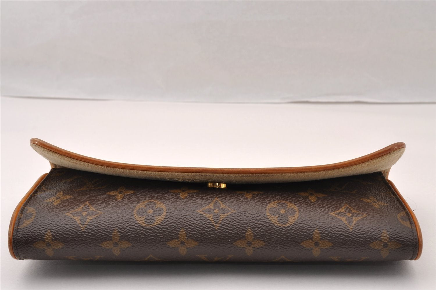 Authentic Louis Vuitton Monogram Pochette Twin GM Shoulder Bag M51852 LV 4338I