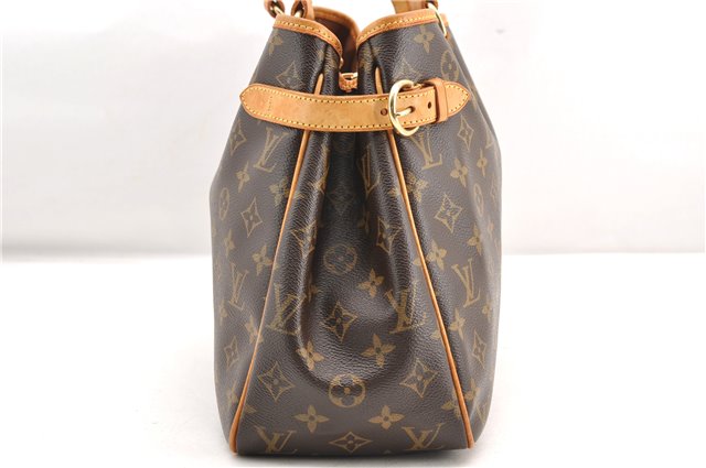 Authentic Louis Vuitton Monogram Batignolles Horizontal Tote Bag M51154 LV 4339F