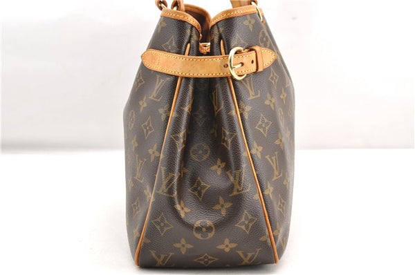 Authentic Louis Vuitton Monogram Batignolles Horizontal Tote Bag M51154 LV 4339F