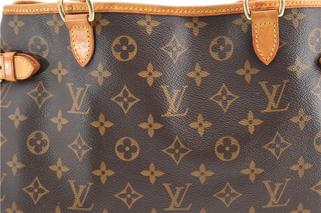 Authentic Louis Vuitton Monogram Batignolles Horizontal Tote Bag M51154 LV 4339F