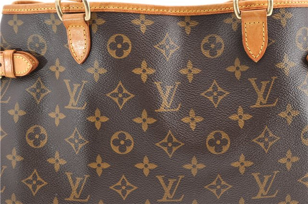 Authentic Louis Vuitton Monogram Batignolles Horizontal Tote Bag M51154 LV 4339F