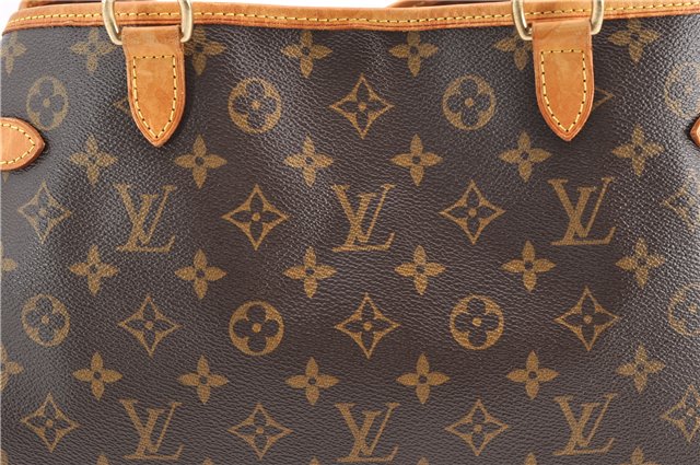 Authentic Louis Vuitton Monogram Batignolles Horizontal Tote Bag M51154 LV 4339F