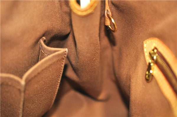 Authentic Louis Vuitton Monogram Batignolles Horizontal Tote Bag M51154 LV 4339F