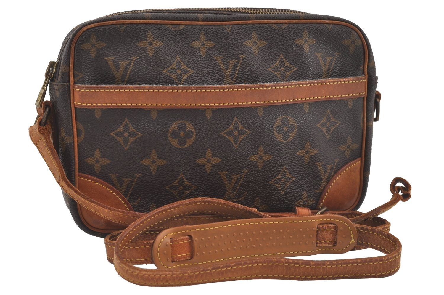 Authentic Louis Vuitton Monogram Trocadero 23 Shoulder Bag M51276 LV Junk 4339I