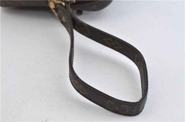 Auth LOUIS VUITTON Monogram Marly Dragonne PM Clutch Hand Bag M51827 LV 4340C