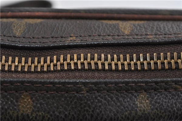 Auth LOUIS VUITTON Monogram Marly Dragonne PM Clutch Hand Bag M51827 LV 4340C