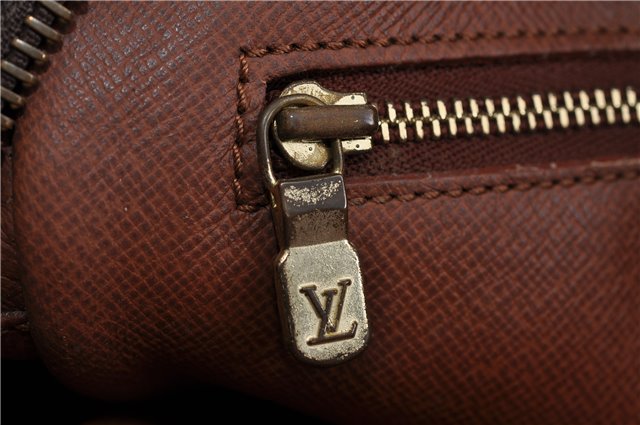 Auth LOUIS VUITTON Monogram Marly Dragonne PM Clutch Hand Bag M51827 LV 4340C