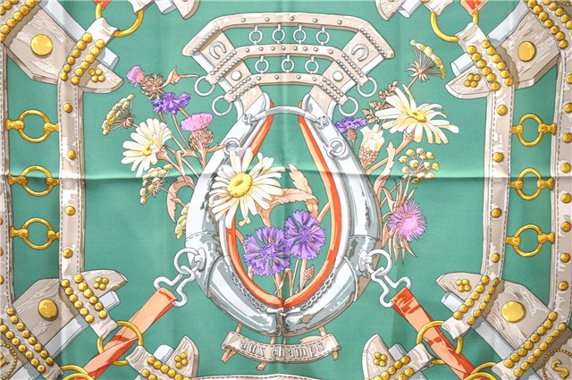 Authentic HERMES Carre 90 Scarf 