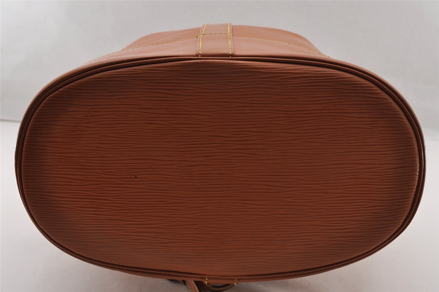 Authentic Louis Vuitton Epi Randonnee PM Shoulder Bag Brown M52353 LV 4341I