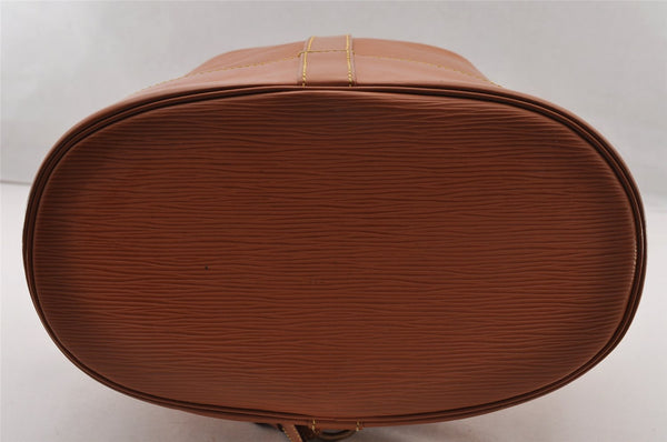 Authentic Louis Vuitton Epi Randonnee PM Shoulder Bag Brown M52353 LV 4341I