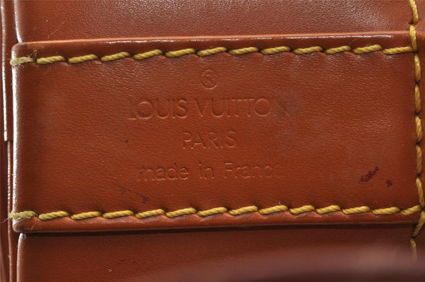 Authentic Louis Vuitton Epi Randonnee PM Shoulder Bag Brown M52353 LV 4341I