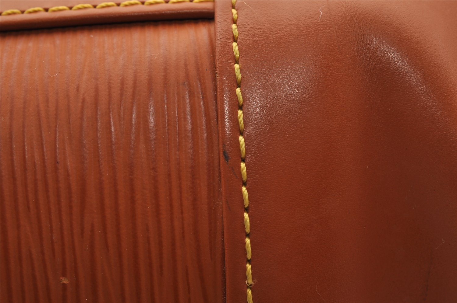 Authentic Louis Vuitton Epi Randonnee PM Shoulder Bag Brown M52353 LV 4341I