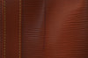 Authentic Louis Vuitton Epi Randonnee PM Shoulder Bag Brown M52353 LV 4341I