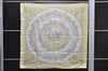 Authentic HERMES Carre 90 Scarf "LA PROMENADE DE LONGCHAMPS" Silk Yellow 4342D