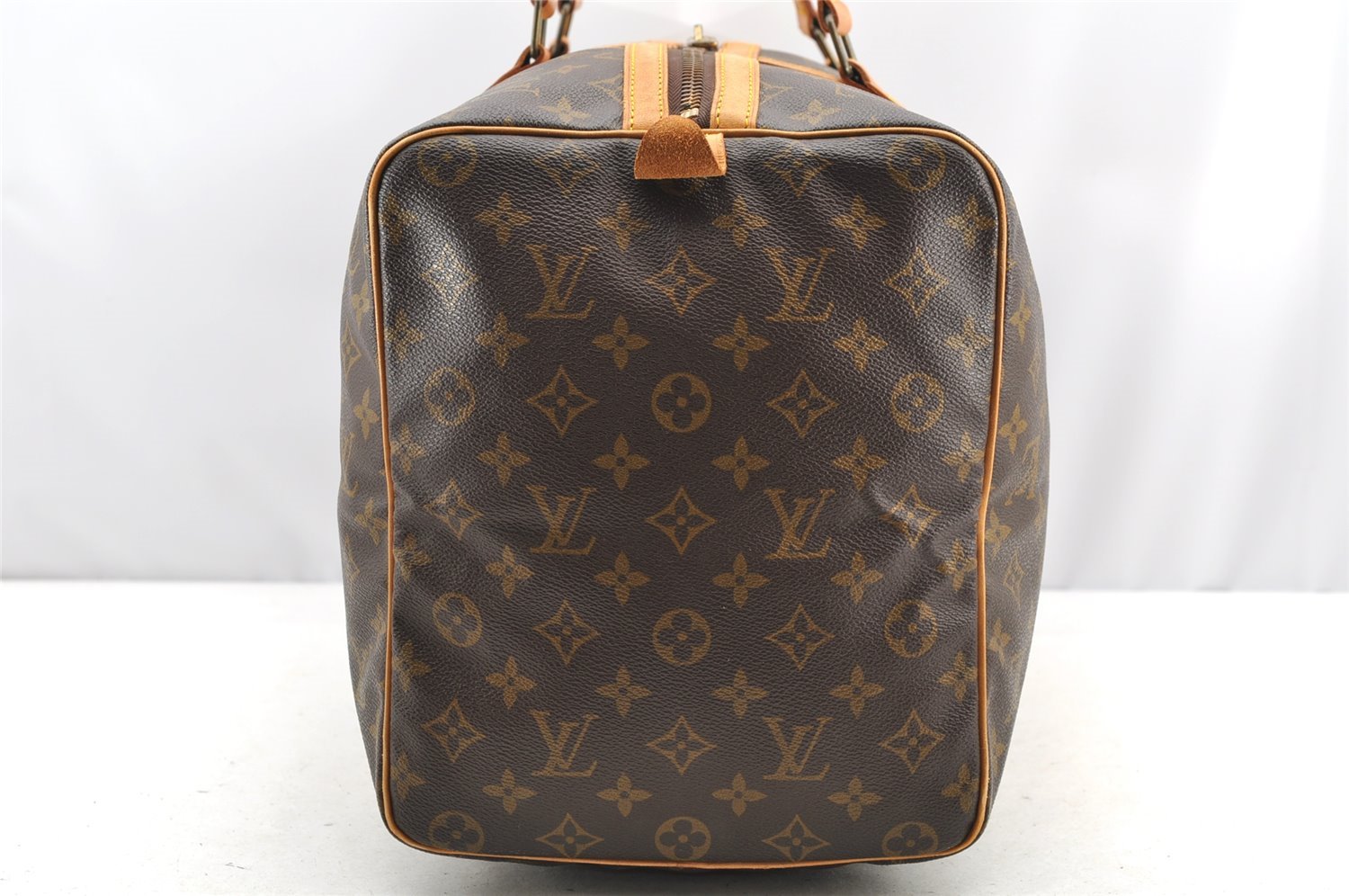 Authentic Louis Vuitton Monogram Sac Souple 45 Hand Boston Bag M41624 LV 4342I