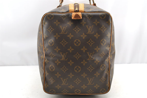 Authentic Louis Vuitton Monogram Sac Souple 45 Hand Boston Bag M41624 LV 4342I