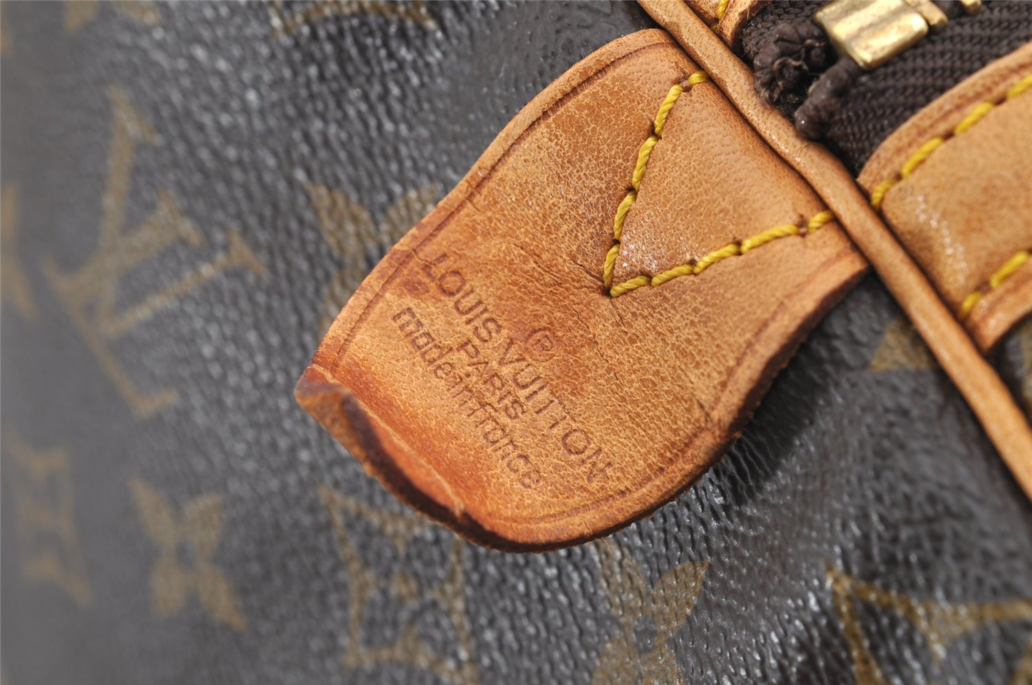 Authentic Louis Vuitton Monogram Sac Souple 45 Hand Boston Bag M41624 LV 4342I