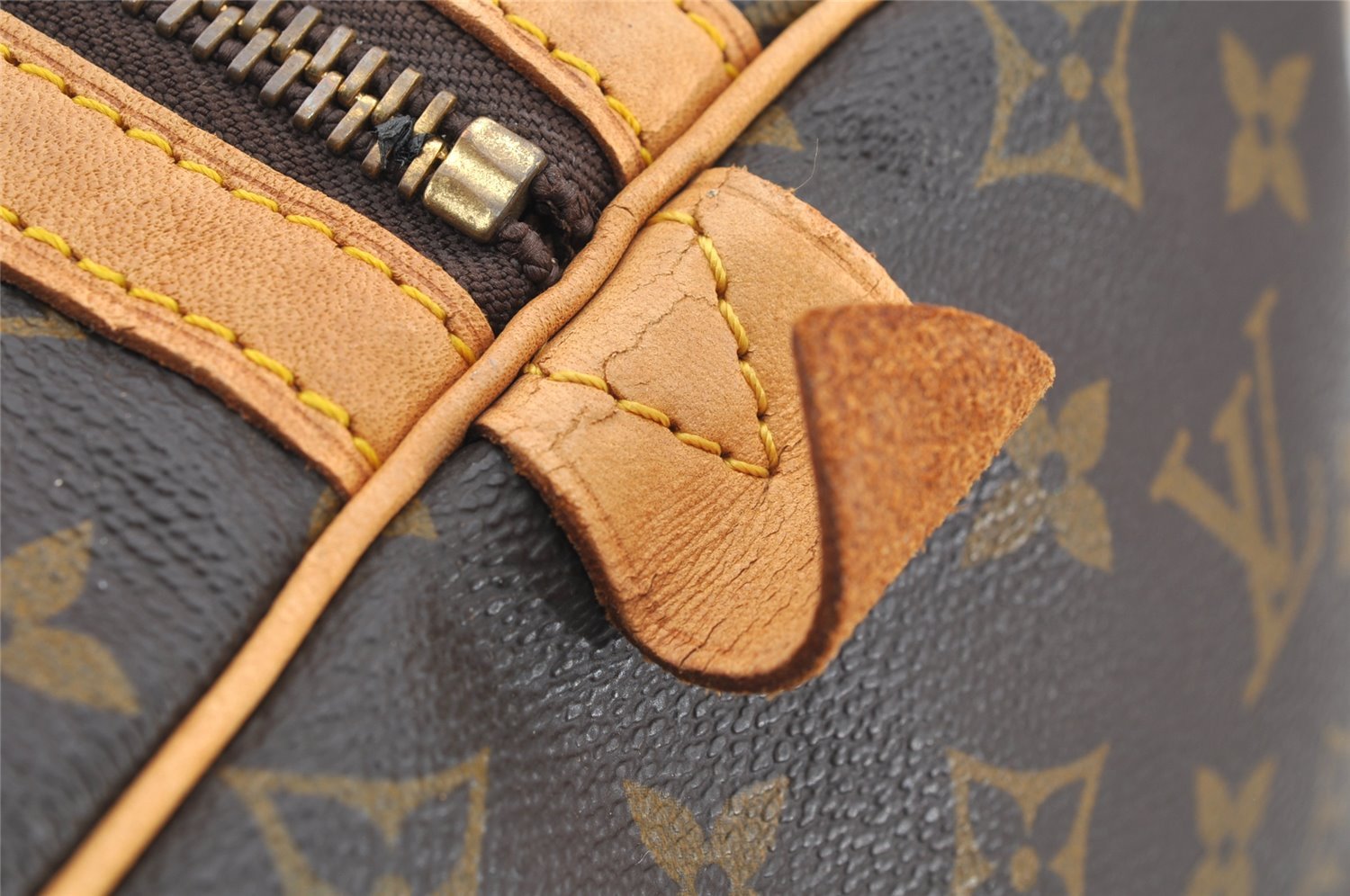 Authentic Louis Vuitton Monogram Sac Souple 45 Hand Boston Bag M41624 LV 4342I