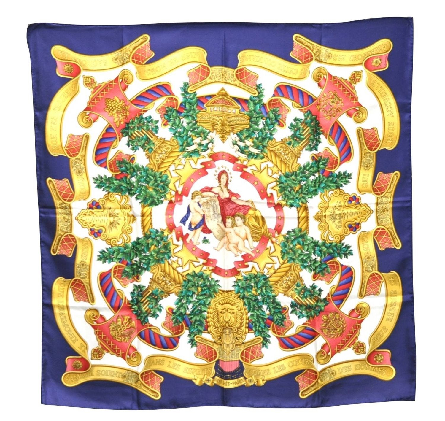 Authentic HERMES Carre 90 Scarf 