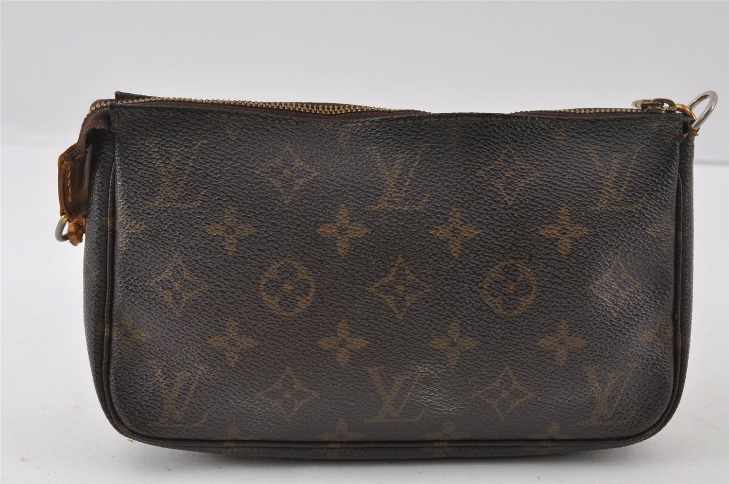 Authentic Louis Vuitton Monogram Pochette Accessoires Pouch M51980 LV 4345I