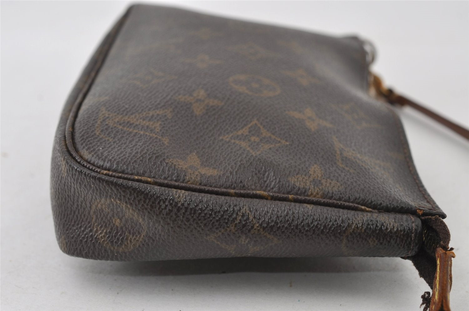 Authentic Louis Vuitton Monogram Pochette Accessoires Pouch M51980 LV 4345I
