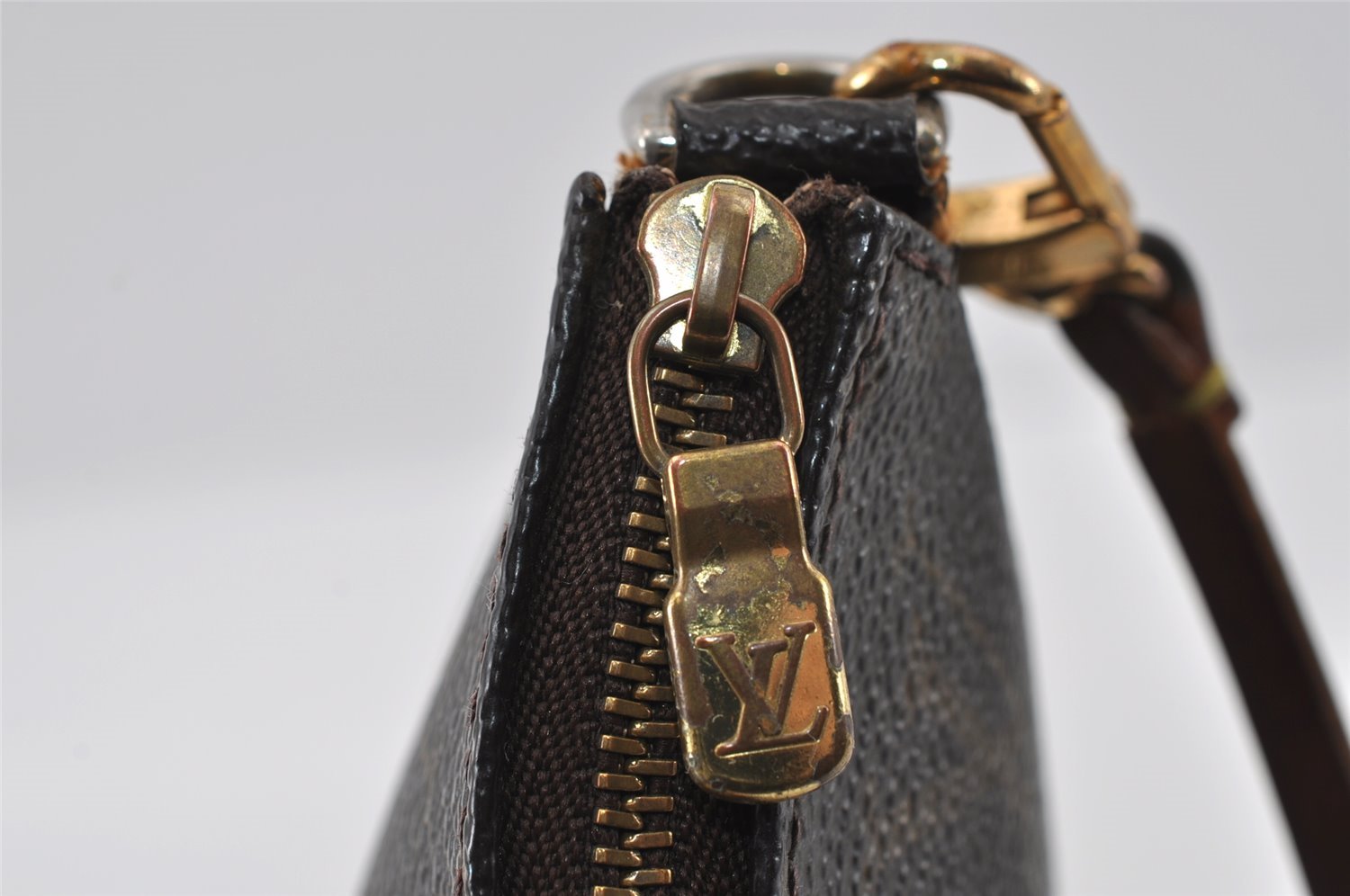 Authentic Louis Vuitton Monogram Pochette Accessoires Pouch M51980 LV 4345I