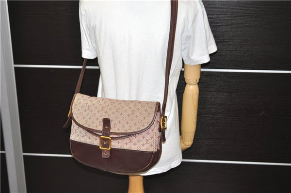 Authentic LOUIS VUITTON Monogram Mini Marjolie Shoulder Bag Pink M92691 LV 4346C