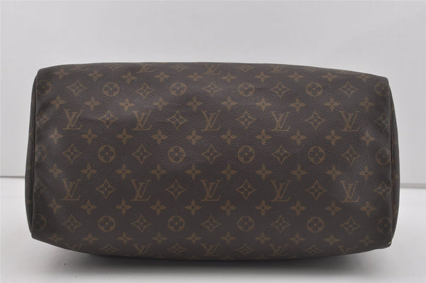 Authentic Louis Vuitton Monogram Speedy 40 Hand Boston Bag M41522 LV Junk 4346I