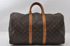 Authentic Louis Vuitton Monogram Keepall 45 Travel Boston Bag M41428 LV 4347I