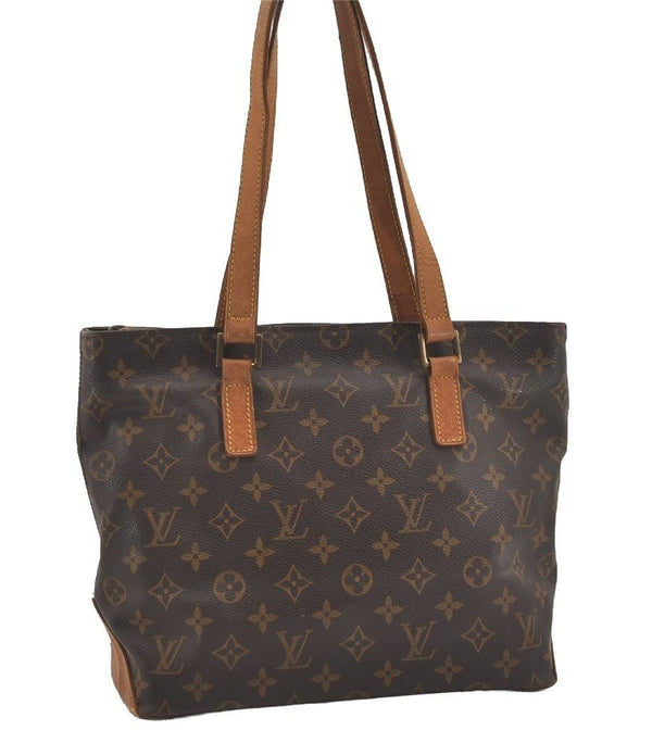 Authentic Louis Vuitton Monogram Cabas Piano Shoulder Tote Bag M51148 LV 4348I