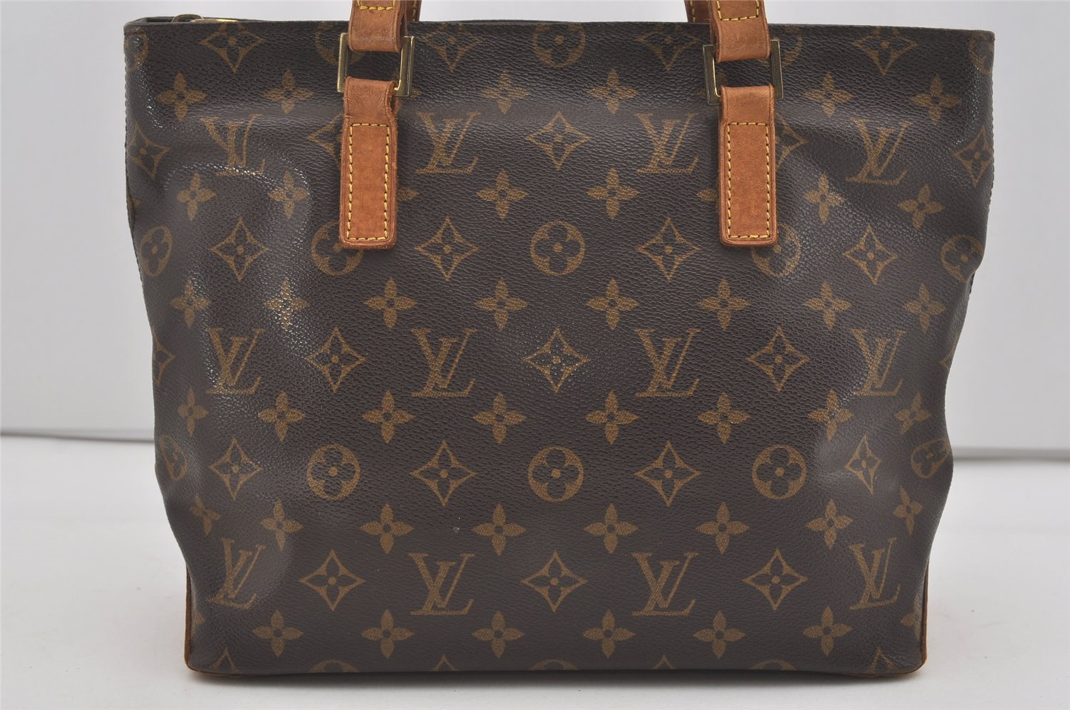 Authentic Louis Vuitton Monogram Cabas Piano Shoulder Tote Bag M51148 LV 4348I