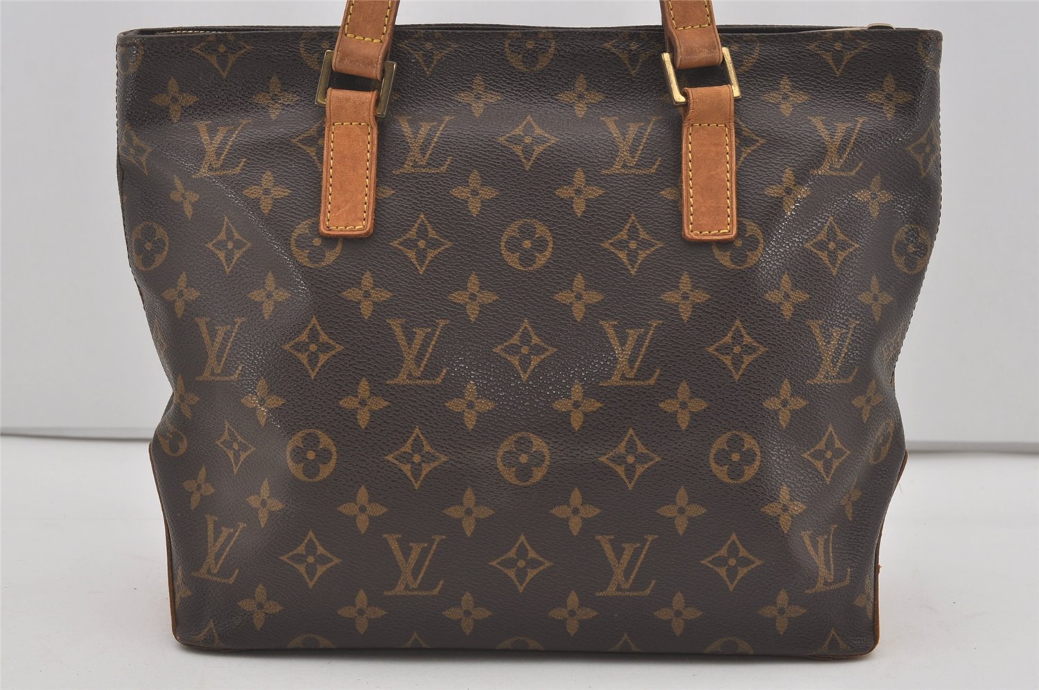 Authentic Louis Vuitton Monogram Cabas Piano Shoulder Tote Bag M51148 LV 4348I