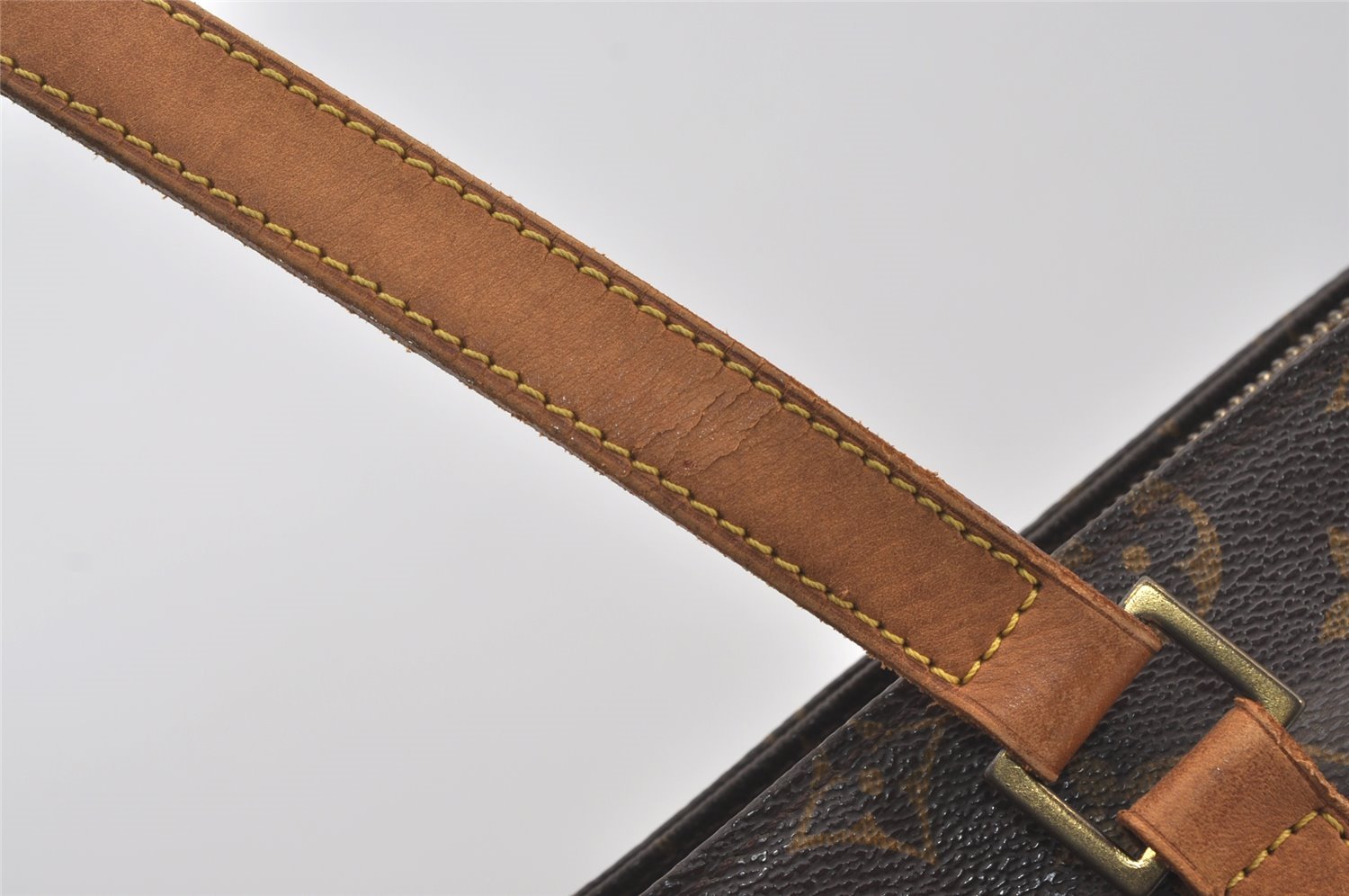 Authentic Louis Vuitton Monogram Cabas Piano Shoulder Tote Bag M51148 LV 4348I