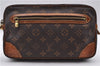 Auth LOUIS VUITTON Monogram Marly Dragonne GM Clutch Hand Bag M51825 LV 4349C