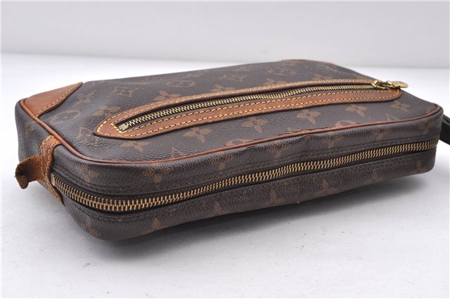 Auth LOUIS VUITTON Monogram Marly Dragonne GM Clutch Hand Bag M51825 LV 4349C